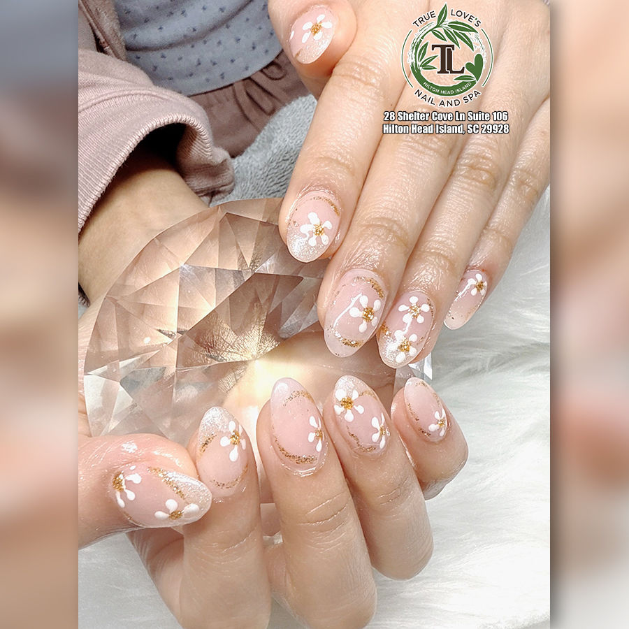 Winter Nails at True Loves HHI Nail and Spa